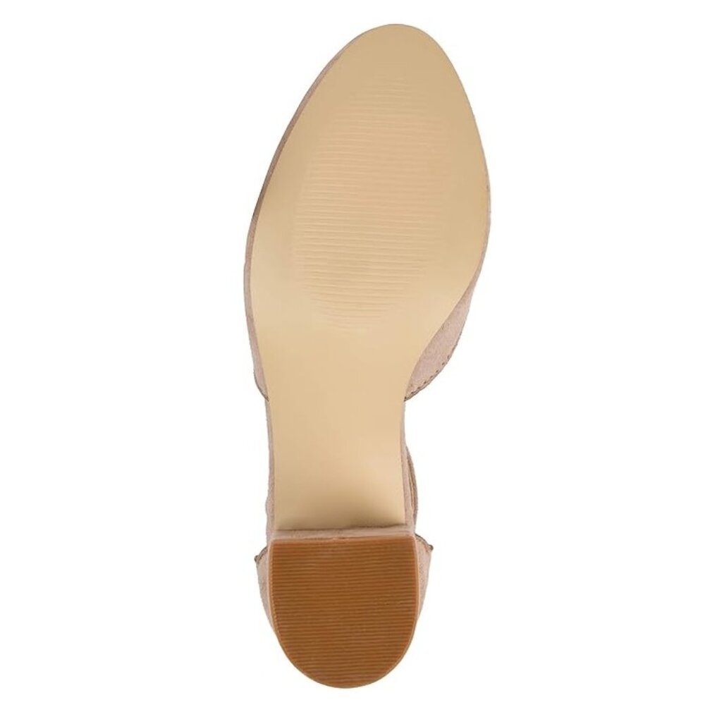 NiB Brinley Co. Women's Strappy Pump Evening Heels White Size 6.5 $70 RY1377 - Picture 3 of 4